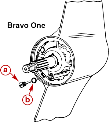 Bravo One Oil Fill/Drain Screw